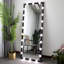 Miroir de salle de bain pleine grandeur avec lumières et miroir de plancher sur pied avec 3 modes de couleur-452222543-456779586