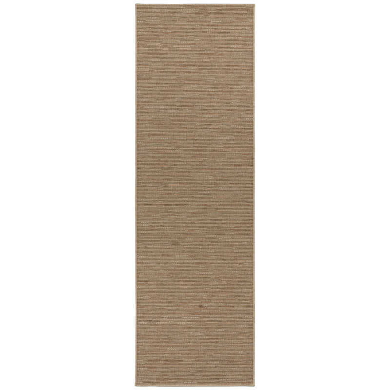 Flatweave Terracotta Rug, Runner  80 x 250 cm