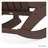 POLYWOOD Nautical Adirondack Rocking Chair-50289047
