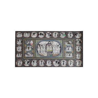 View Of Ramayana Story | Watercolor On Handmade Sheet | By Jayadev Moharana