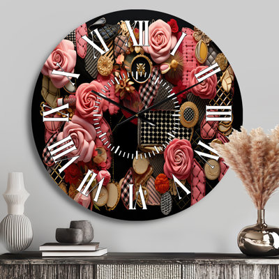 All Fashion Brands Logo II - Fashion White Face Wall Clock