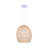 Deshanti 1 - Light Natural Dome Pendant-241553670