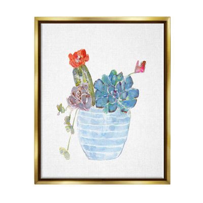 " Cactus Succulent Planter " by Sally Swatland