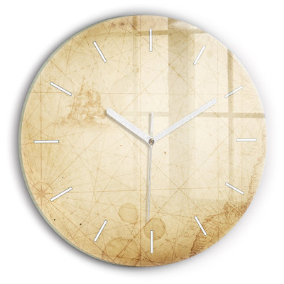 Glass Wall Clock