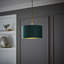 Afzaal Drum Lamp Shade ( Slip-On ) in Green-570475327