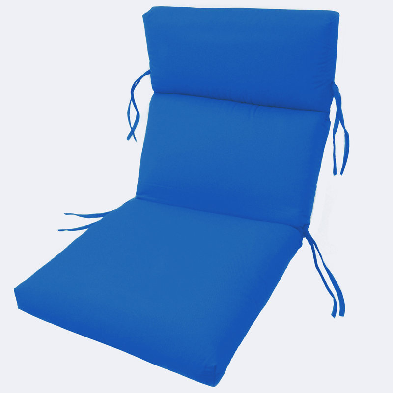 Coussin de siège / dossier Kippie intérieur / extérieur Sunbrella, Toile Sunbrella® bleu pacifique