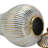 Gaida Luxury Metallic Gilded Stripe Decorative Urn – Small & Large-708058678-708058677