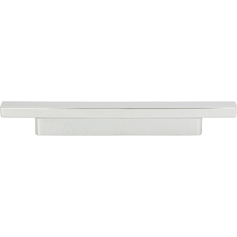 Modern Polished Chrome Bar Pull with Mounting Hardware
