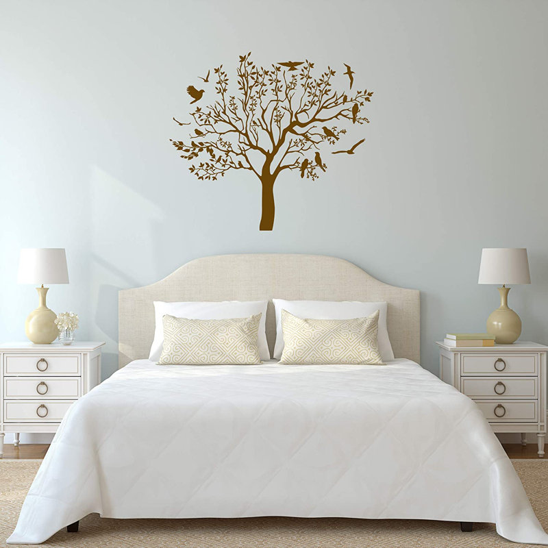 Non-Wall Damaging Wall Decal, Brown