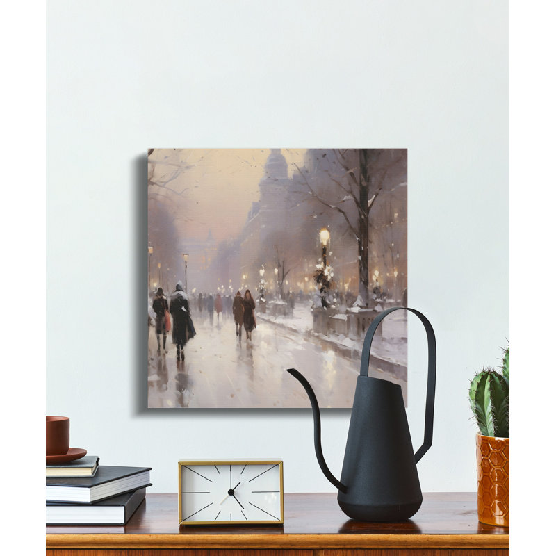 Spires Wrapped Canvas Print Set, 12x12
