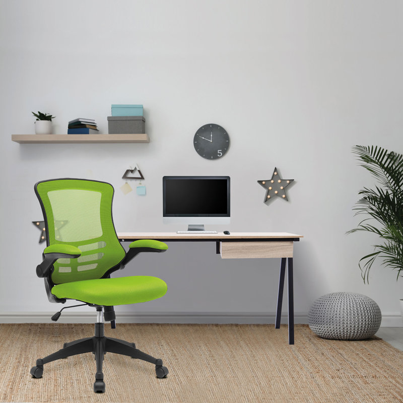 Polyester Blend Office Chair, Green