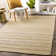 Handwoven Flatweave Cream Area Rug