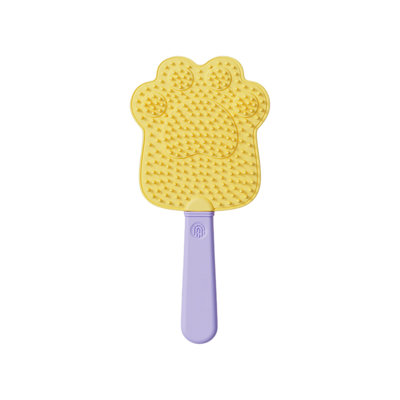 Pet Massage Deshedding Brush, 7.48x3.54x0.39 inches, Yellow