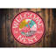 Plaque flamant rose-58619344
