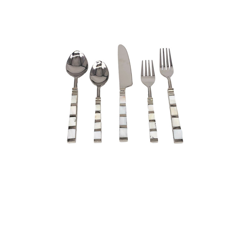 Hoppe 5 Piece Stainless Steel Hostess Set