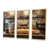 Toile naturelle avec cadre flottant