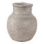 Vase en terre cuite fabriqué à la main avec surface texturée et poignée rustique Kenith - détail artisanal durable pour présentation-380417191