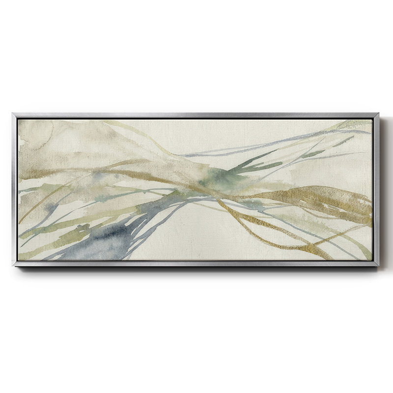 Watercolor Waves I - toile encadrée