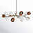 Mirielle 16 - Light Steel Dimmable Modern Linear Chandelier
