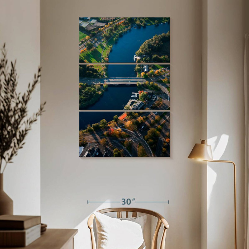 Masam Charles River, 65" H x 42" W