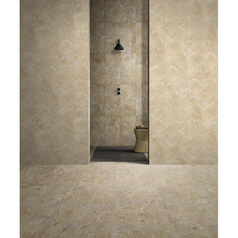 Carreaux de marbre en pierre naturelle 12 po x 24 po pour plancher et mur, 1 boîte de 4 pièces