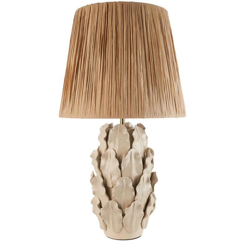 Layered Leaf Table Lamp