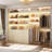 70.8'' Closet System With 9 Wooden Drawers(Set of 3)-689839300