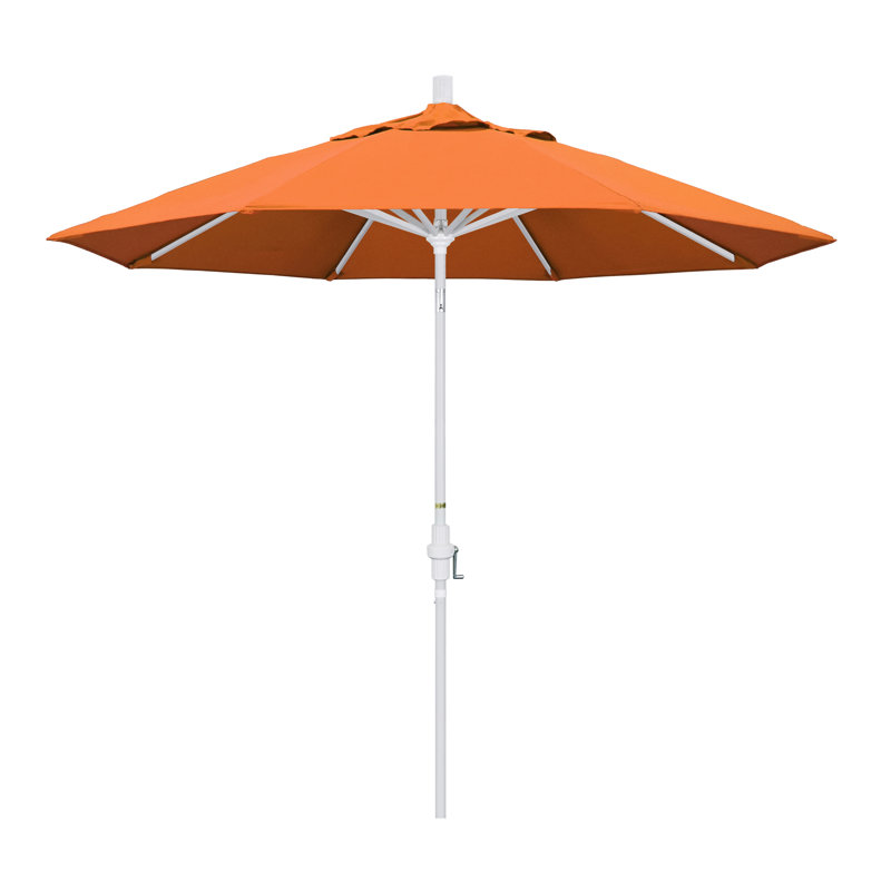 Parasol 9 'Market Sunbrella, Toile Sunbrella® tangerine