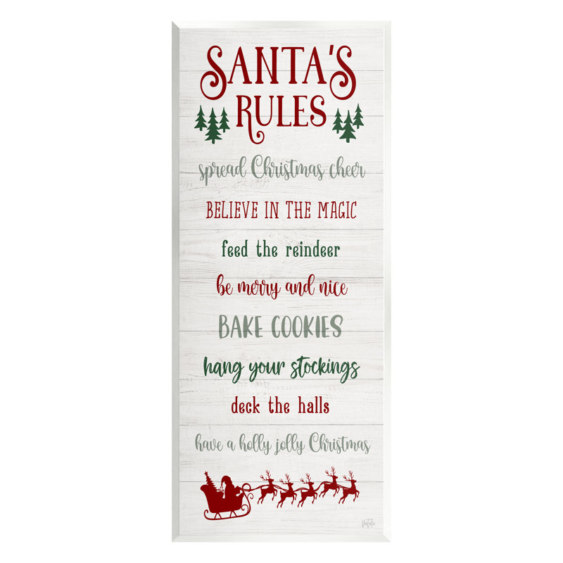 Santa's Rules Holiday par Natalie Carpentieri
