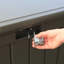 Bac de rangement en plastique pour terrasse