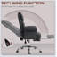 Fauteuil de direction, fauteuil de bureau ergonomique en cuir synthétique, fauteuil inclinable et pivotant avec repose-pieds et support lombaire-1529850686