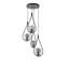 Lustre industriel scandinave, métal noir, 27,6 po x 11,8 po | Fabrication 100% métal, peinture séchée au four et revêtement en culbutage | Douille E27, 40 W maximum | Éclairage élégant pour une décoration intérieure moderne et une ambiance esthétique-911505990-911505989
