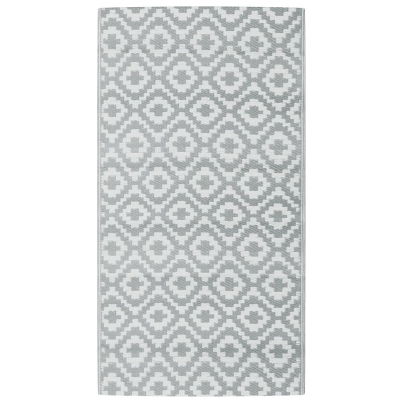 Outdoor Carpet ARAKIL Grey, Rectangle 80 x 150 cm