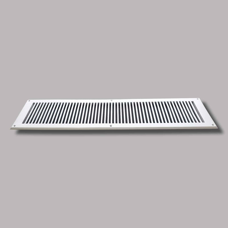 Grille murale en métal, Blanc