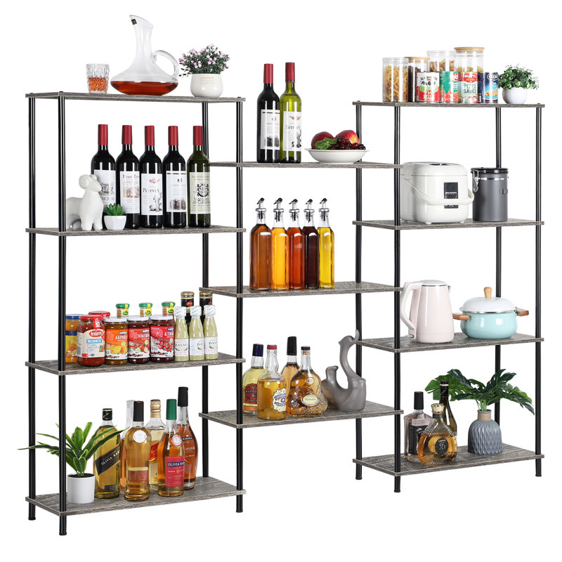 Kenetra Bookcase, Gray