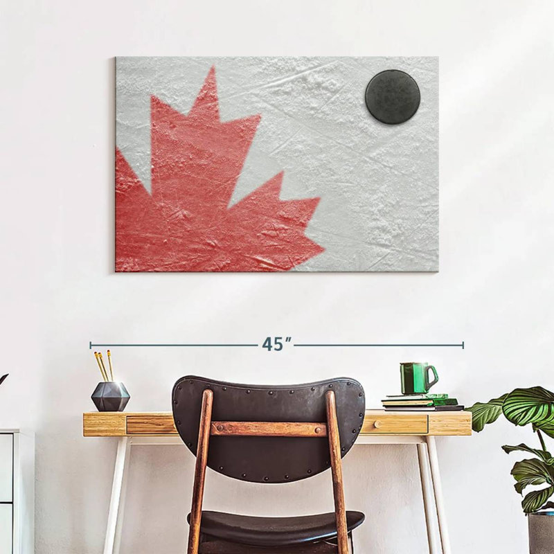 Canadian Hockey, 26" H x 39" W