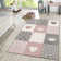 Harriet Bee Lewin Geometric Pink Area Rug & Reviews | Wayfair