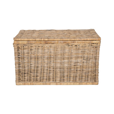 Boîte en rotin