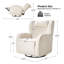 Fauteuil inclinable et pivotant Medina-748002842