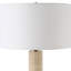 Lampe sur pied en travertin Parez