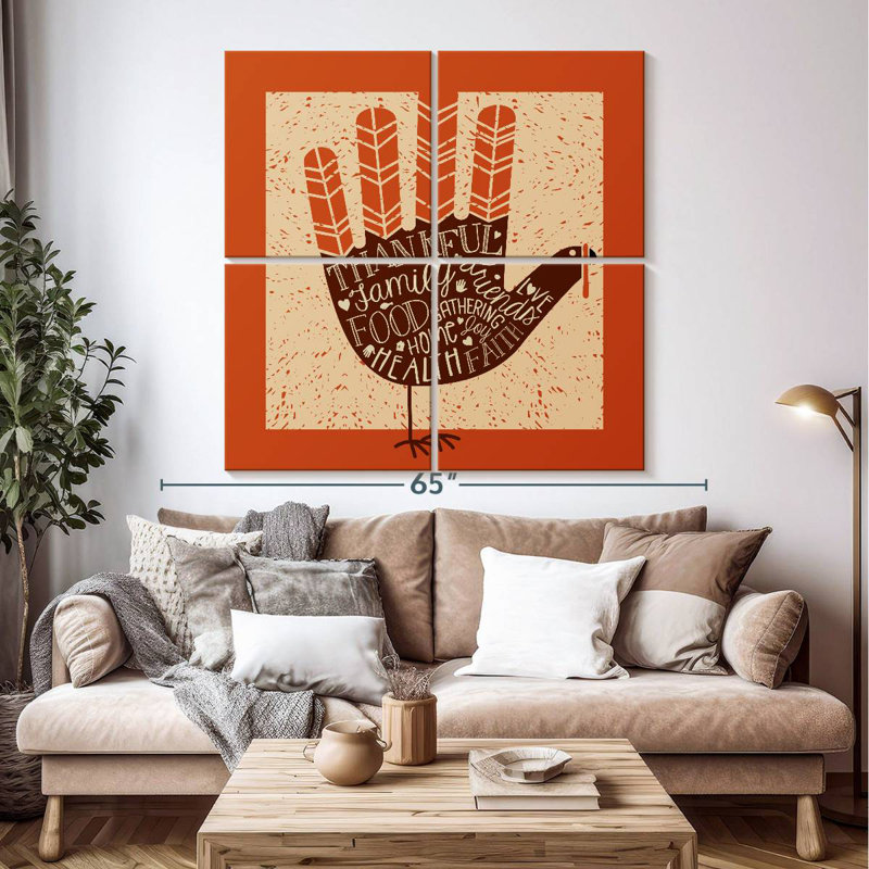 Lelend Thanksgiving Hand Turkey