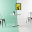 Landyn Round Metal Outdoor Bistro Table