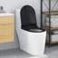 Toilet Seat Adjustable Polypropylene Bathroom Fixture Modern Accessory-1565196647