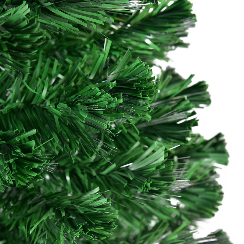 Lighted Artificial Pine Christmas Tree, 4'