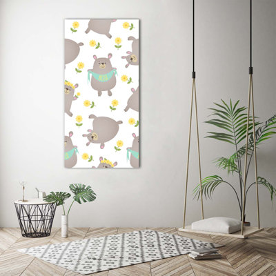 Bears - Wrapped Canvas Print