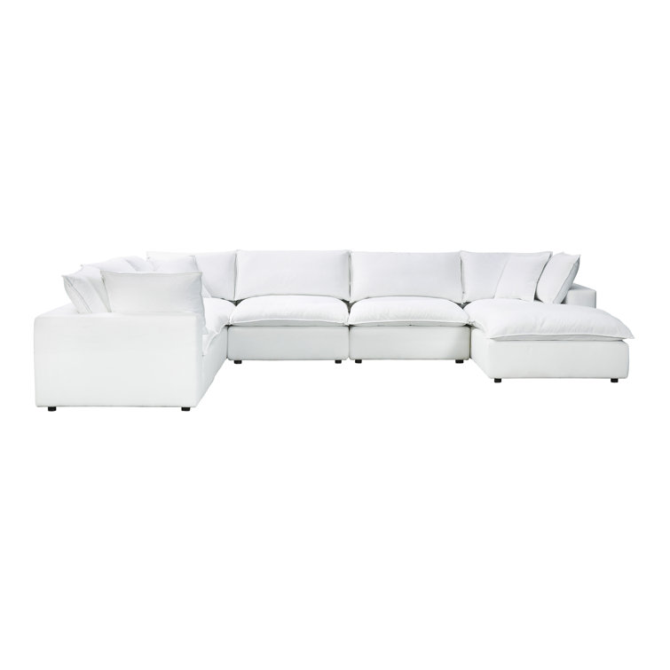 Ellaria 7 - Piece Modular Upholstered Reversible U-Sectional
