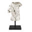 Sculpture mâle torse sur pied