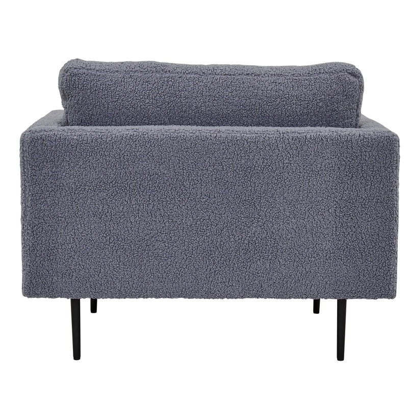 Caden Upholstered Armchair, Grey