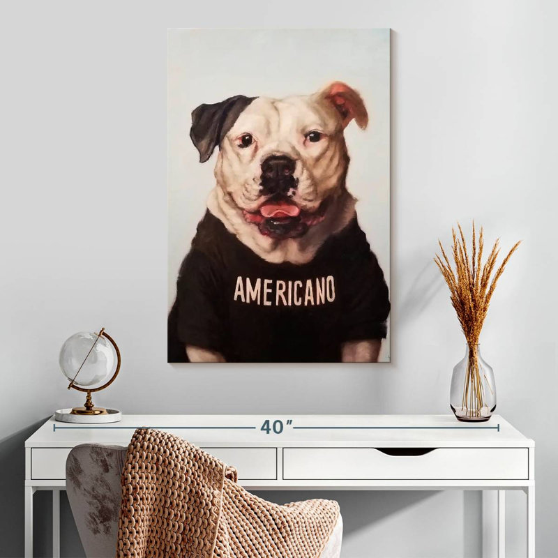 Brampt Americano, 30" H x 20" W