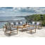 Catherine Outdoor Teak Ottoman